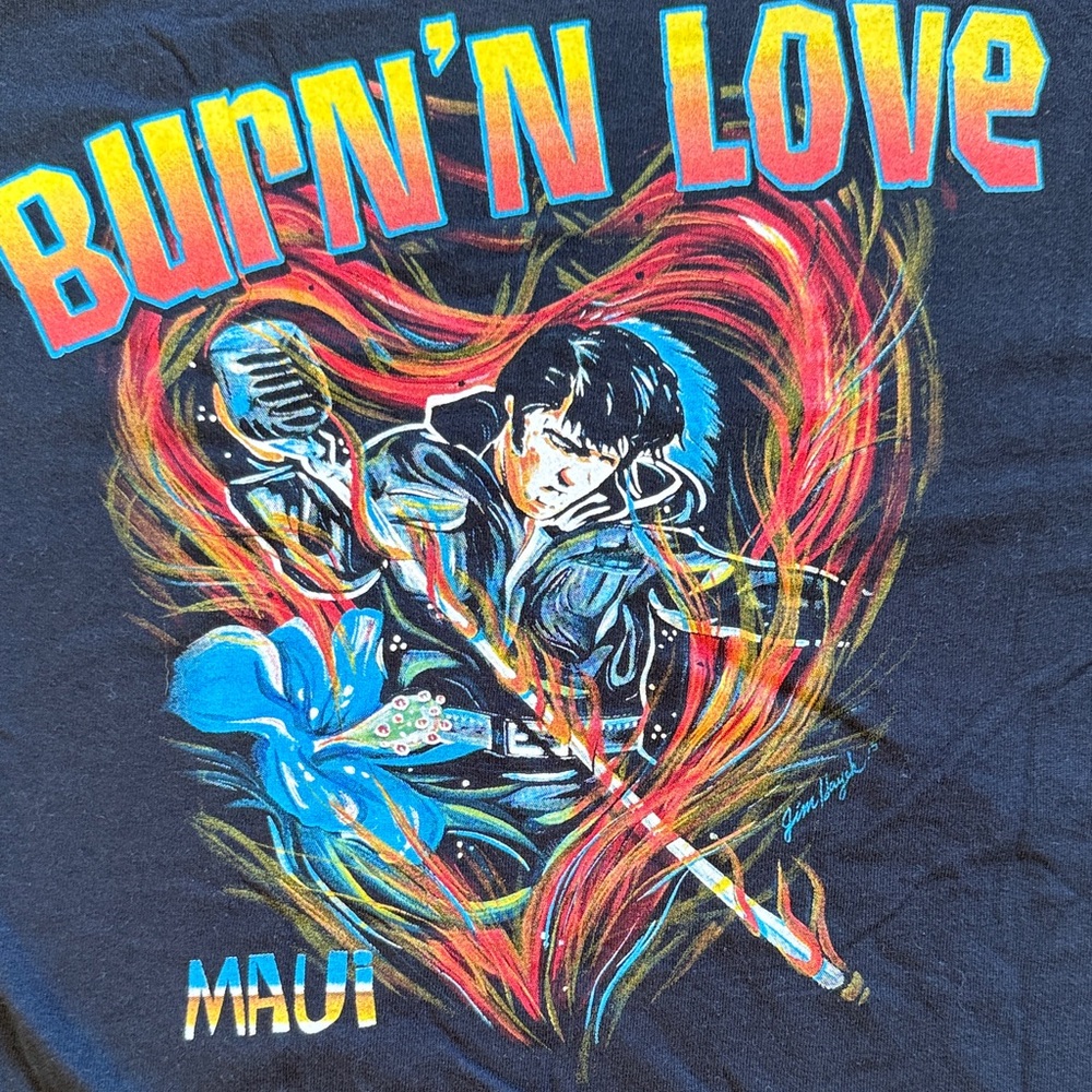 BUNDLE SALE Burn'N Love Maui Graphic T-Shirt UNISEX